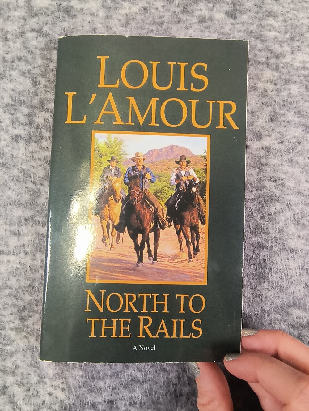 🔥BOGO Free🔥Louis L'amour book "North to the Rails"